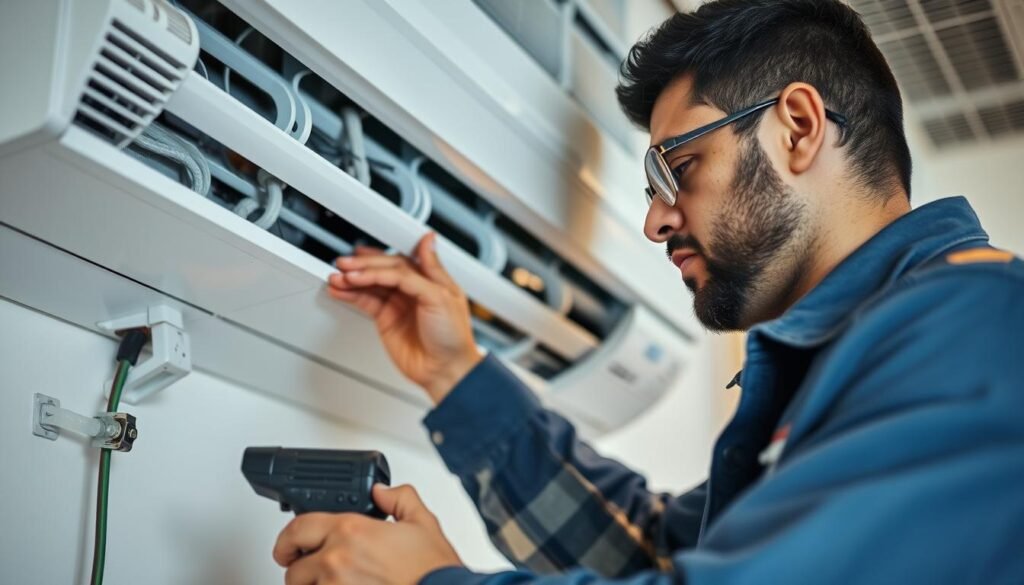 صيانة مكيفات مركزية بالرياض | تنظيف دكتات وعقود صيانة فورية